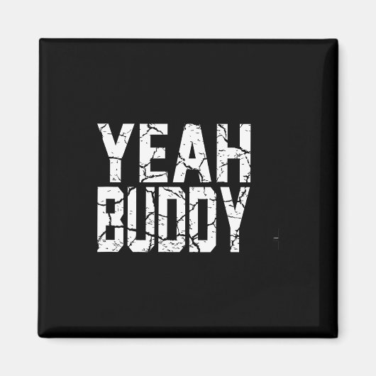Aimant Ouais Buddy Light Weight Bodybuilder Bodybuilding (Devant)