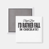 Aimant Oubliez L'Amour Je Préférerais Tomber Dans Le Choc (Recto/Verso)