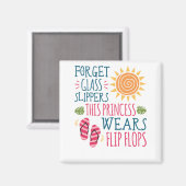 Aimant Oubliez Les Chaussures En Verre Princesse Porte De (Recto/Verso)