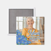 Aimant Oubliez-moi les souvenirs de maman Forever Photo (Recto/Verso)