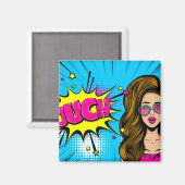 Aimant Ouch fille (Recto/Verso)