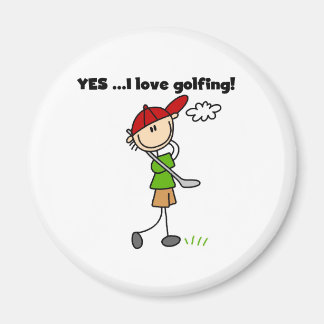 Aimant OUI J'Aime Le Golf