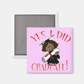 Aimant Oui, Je L'Ai Fait Diplômé ! (Recto/Verso)