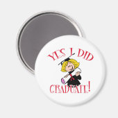 Aimant Oui, Je L'Ai Fait Diplômé ! Produits (Recto/Verso)