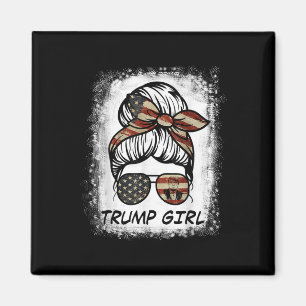Aimant Oui, Je Suis Une Fille Trump - Trump 2024 Elect