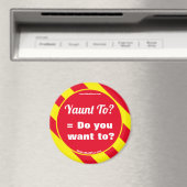 Aimant Oui ? = Voulez-vous le faire ? (In Situ (Lave-vaisselle))