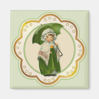 Aimant Ould Irlande Irlandaise Umbrella Girl
