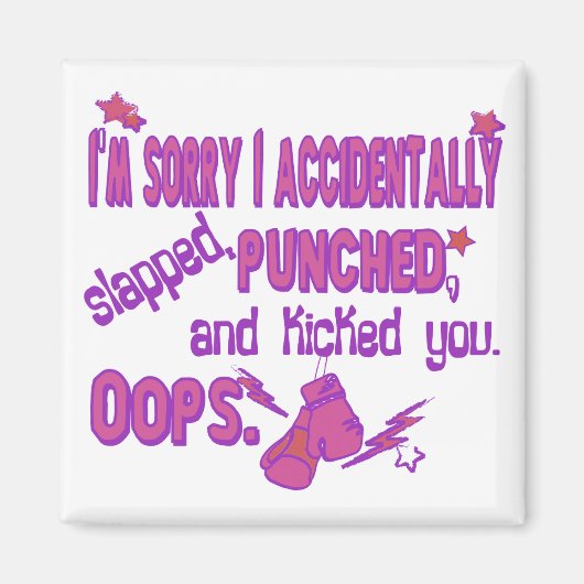 Aimant Oups ! (Devant)