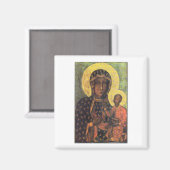 Aimant Our Lady of Czestochowa (Recto/Verso)