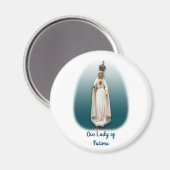 Aimant Our Lady of Fatima (Recto/Verso)