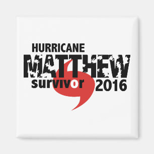 Aimant Ouragan Matthew survivant en octobre 2016