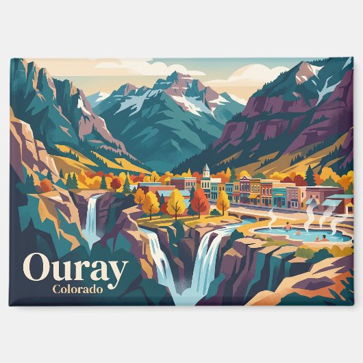 Aimant Ouray Colorado (Recto)