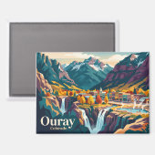 Aimant Ouray Colorado (Recto/Verso)