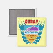 Aimant Ouray, Colorado (Recto/Verso)