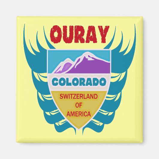 Aimant Ouray, Colorado (Devant)