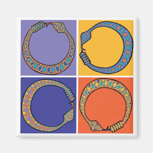 Aimant Ourboros (Devant)