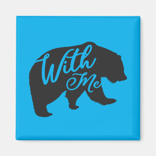 Aimant Ours Avec Moi Nu Avec Moi Jeu Drôle