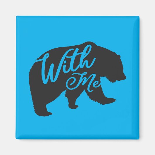 Aimant Ours Avec Moi Nu Avec Moi Jeu Drôle (Devant)