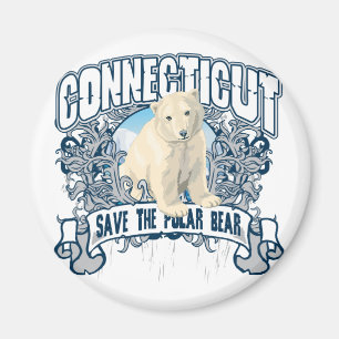 Aimant Ours blanc le Connecticut