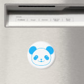 Aimant Ours bleu Kawaii Panda (In Situ (Lave-vaisselle))
