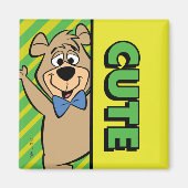 Aimant Ours Boo-Boo mignon (Devant)