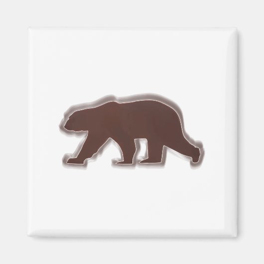 Aimant Ours Brown (Devant)