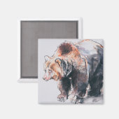 Aimant Ours Brown européen 2001 (Recto/Verso)