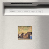 Aimant Ours brun, ours grizzly, truie avec ses oursons, (In Situ (Lave-vaisselle))