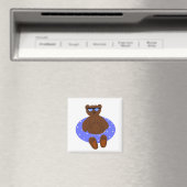 Aimant Ours cool Dans Les Tons (In Situ (Lave-vaisselle))