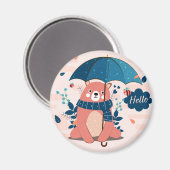 Aimant Ours Cosy (Recto/Verso)