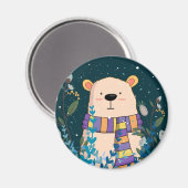 Aimant Ours Cosy (Recto/Verso)