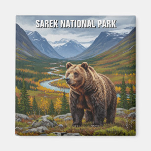 Aimant Ours dans le Parc national de Sarek Suède Voyage