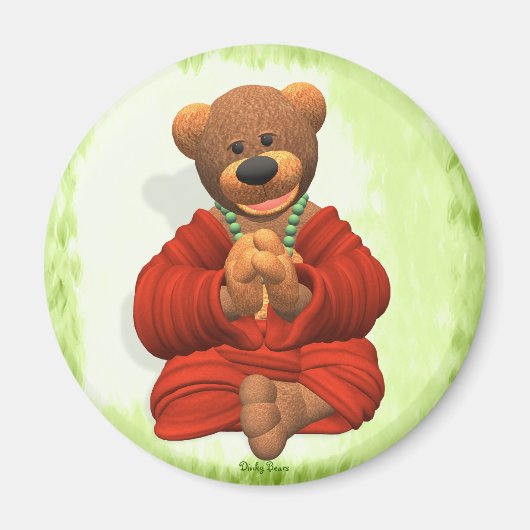Aimant Ours de Bouddha Gratte (Devant)