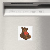 Aimant Ours de caricature mignon (In Situ (Lave-vaisselle))