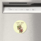 Aimant Ours de fille fou pour le cacao (In Situ (Lave-vaisselle))