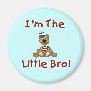 Aimant Ours de nounours peu de T-shirts et cadeaux de Bro
