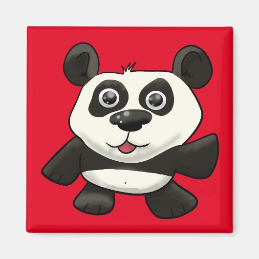 Aimant Ours de Panda (Devant)