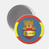 Aimant Ours de poche Espana (Recto/Verso)