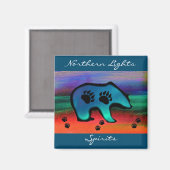 Aimant Ours d'esprit auriculaire du Nord (Recto/Verso)