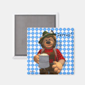 Aimant Ours Dinky Bavarois Ours Oktoberfest (Recto/Verso)