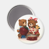 Aimant Ours en peluche (Recto/Verso)