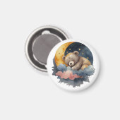 Aimant Ours en peluche mignon (Recto/Verso)