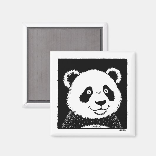 Aimant Ours géant Panda (Recto/Verso)