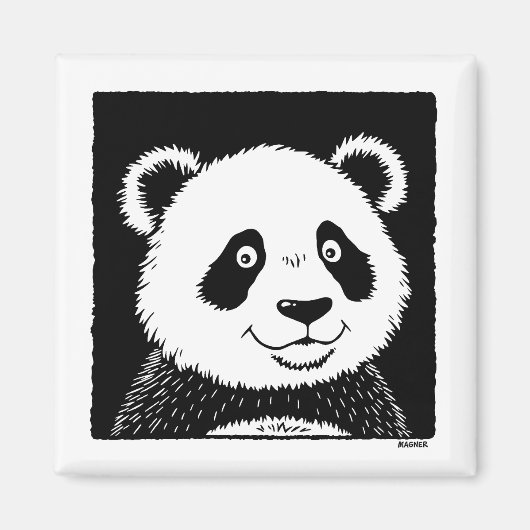 Aimant Ours géant Panda (Devant)
