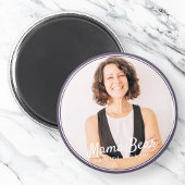 Aimant Ours Mama encadré Photo simple moderne