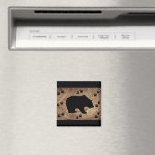 Aimant Ours Noir Et Paniers Ours (In Situ (Lave-vaisselle))