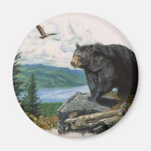 Aimant Ours noir Ridge