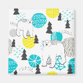 Aimant Ours polaire (Devant)