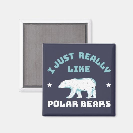 Aimant Ours polaire (Recto/Verso)