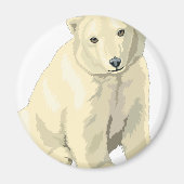 Aimant Ours polaire (Devant)